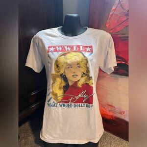 dolly parton graphic t